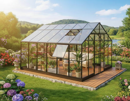 Mearal Greenhouse Model S - 13.5 ft. x 12 ft.